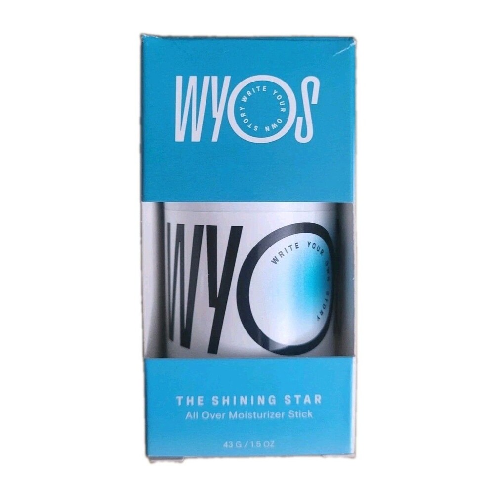 WYOS The Shining Star All Over Moisturizer Stick 1.5 oz Face Body Oil NEW
